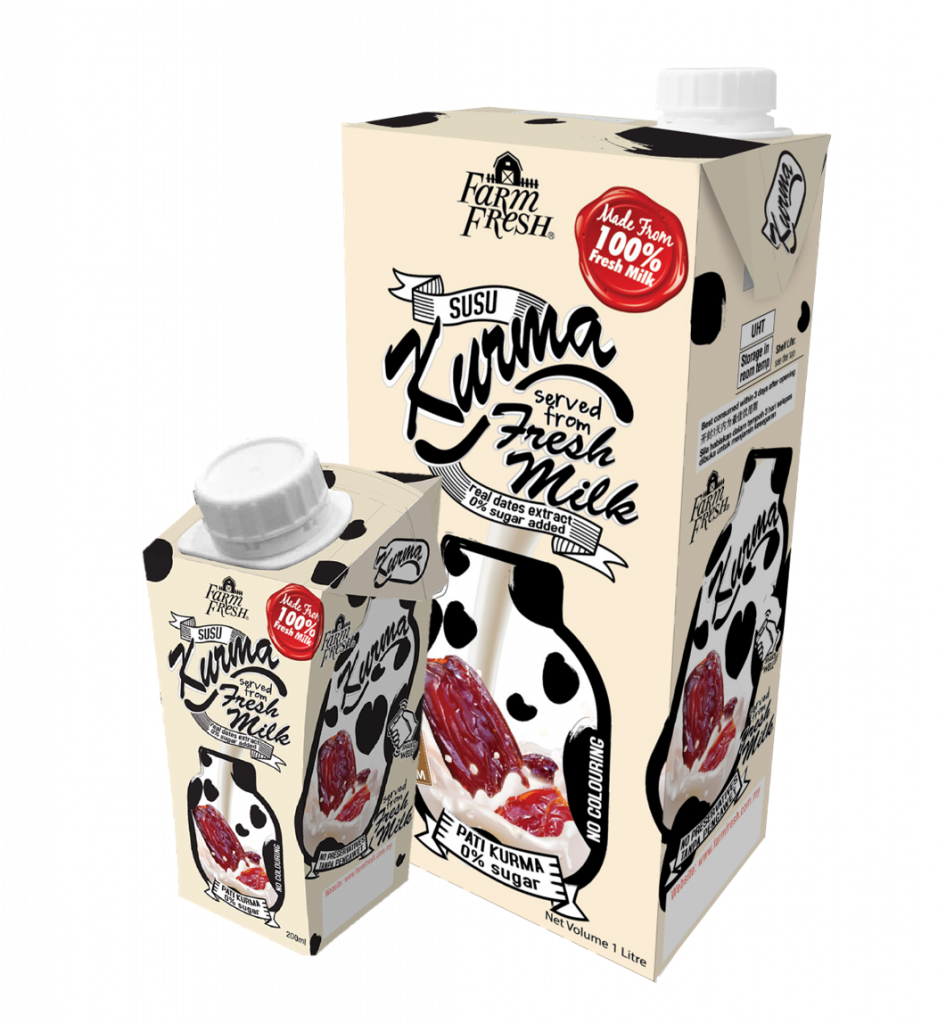 Kurma Milk Uht Farm Fresh Malaysia