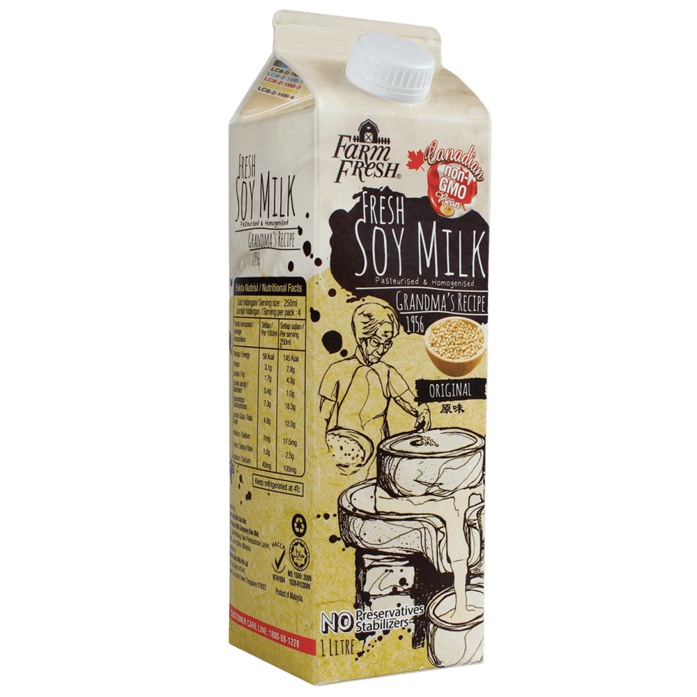 Soy Milk Original Farm Fresh Malaysia