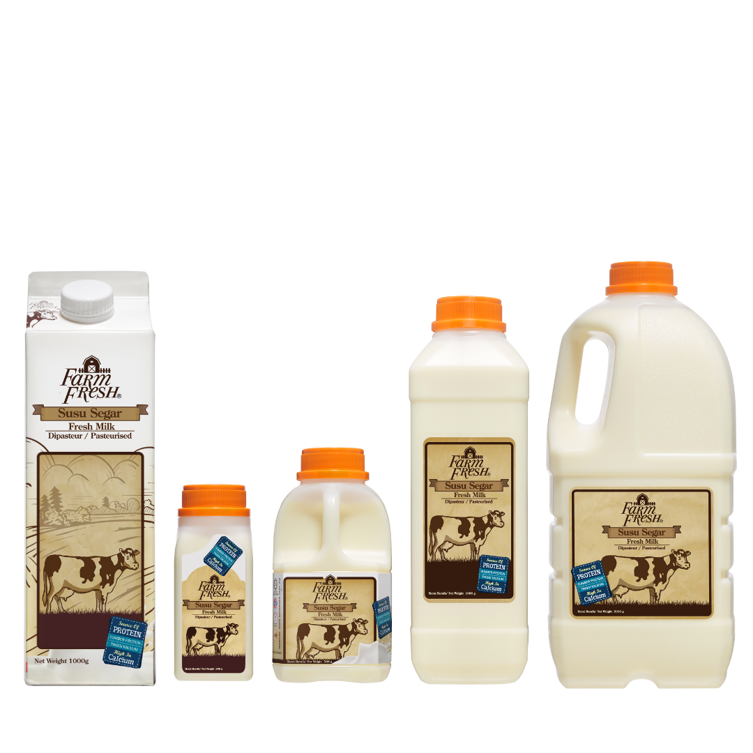 Fresh Milk Family Front View