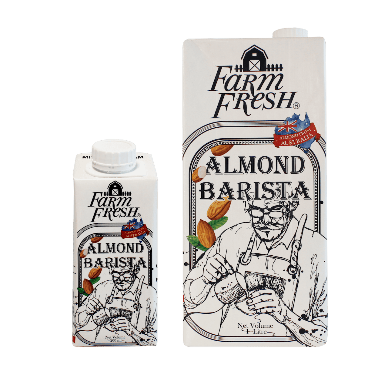 Almond Barista Front